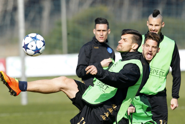 Trening Napolija (Foto: AFP)