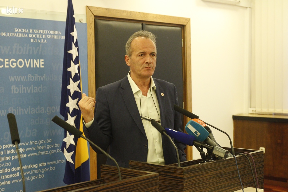 Ismet Bajramović, predsjednik Saveza samostalnih sindikata BiH (Foto: Davorin Sekulić/Klix.ba)