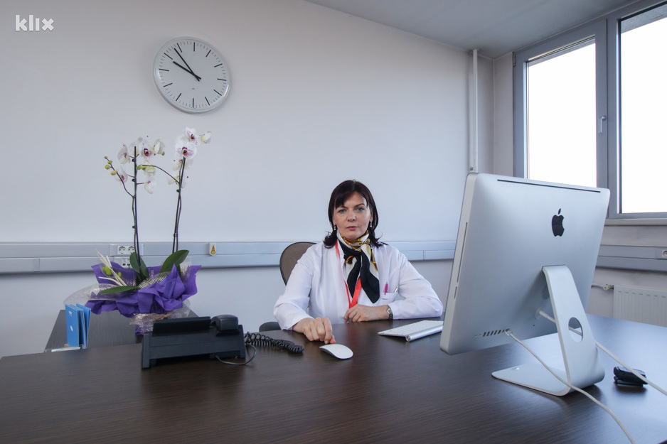 Fatima Gavrankapetanović-Smailbegović, šefica Discipline za ginekologiju i porodiljstvo (Foto: Edin Hadžihasić/Klix.ba)