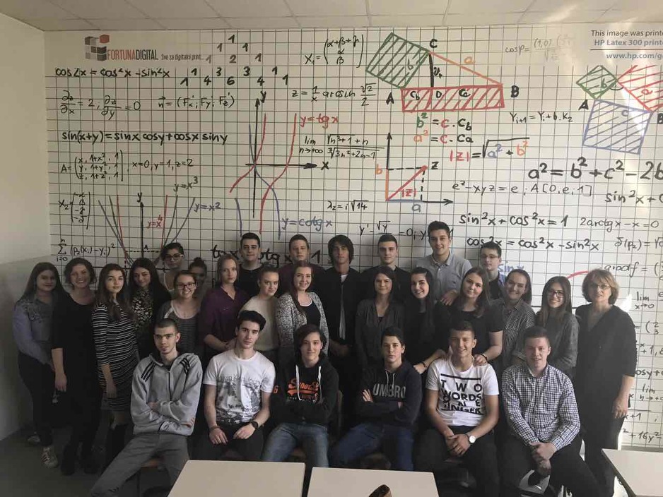 Prijatelji iz razreda pozirali za portal Klix.ba