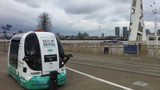 Testiranje autobusa u regiji Greenwich (Foto: Oxbotica)