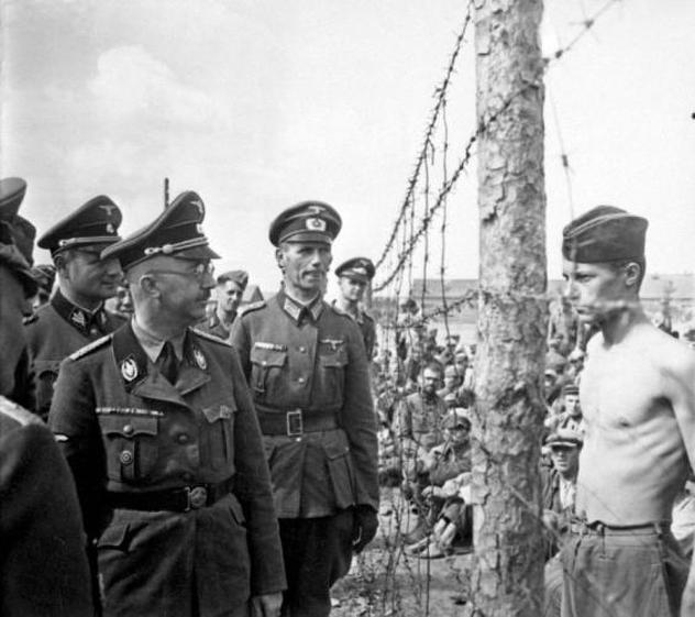 Horace Greasley i Heinrich Himmler