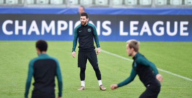 Trening Barcelone (Foto: EPA)