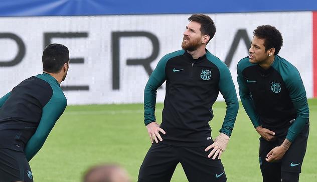 Trening Barcelone (Foto: EPA)
