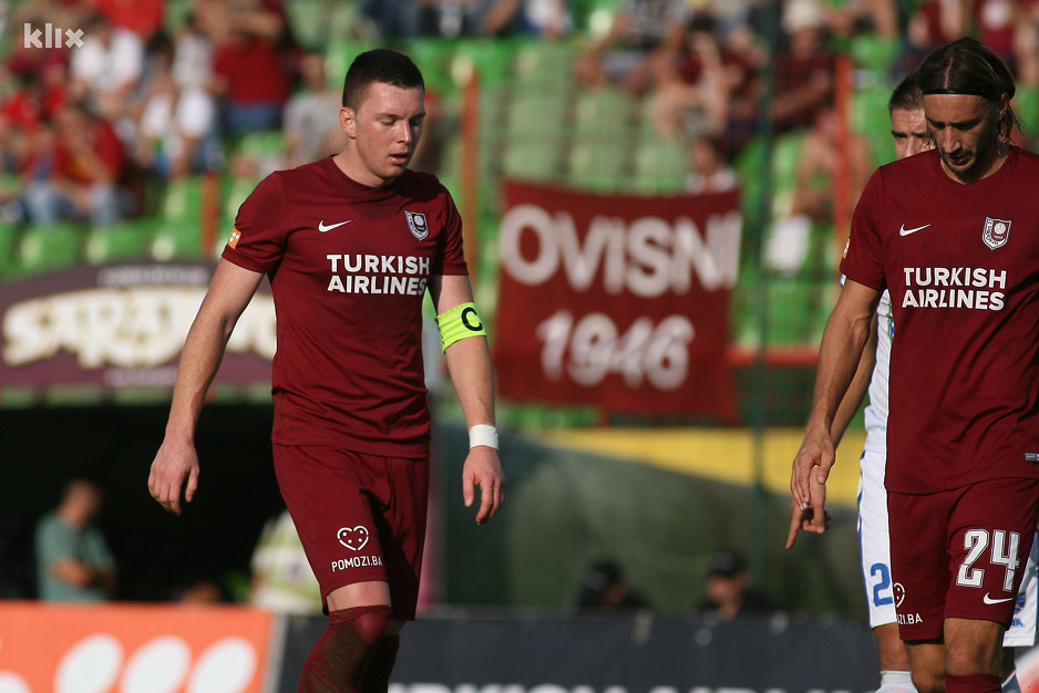 Haris Duljević (lijevo) postigao samo jedan gol u sezoni, Mersudin Ahmetović šest ligaških utakmica bez gola (Foto: Klix.ba)
