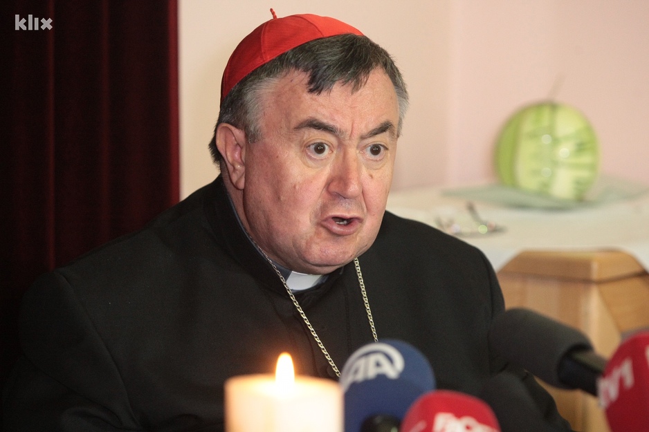 Kardinal Vinko Puljić (Foto: Feđa Krvavac/Klix.ba)