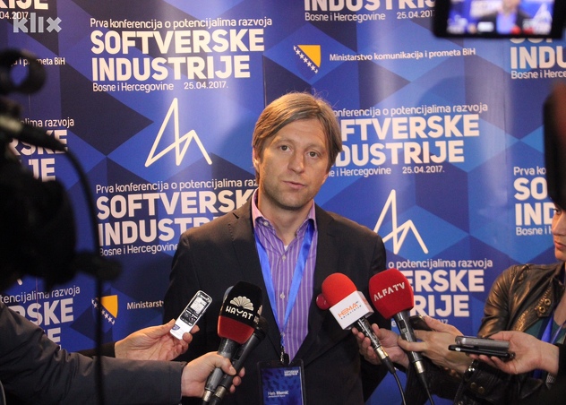Haris Memić, predsjednik Upravnog odbora BIT Alijanse (Foto: Harun Muminović/Klix.ba)
