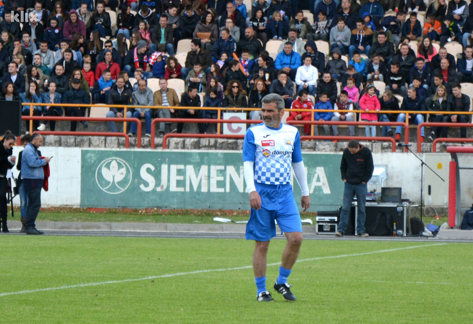 Blaž Slišković na humanitarnoj utakmici (Foto: Klix.ba)