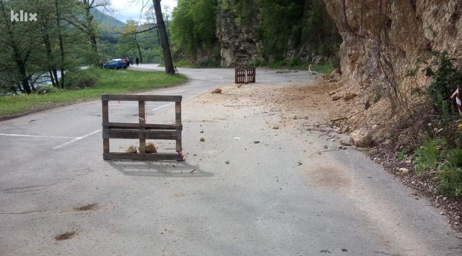 Nema upozorenja na ulici (Foto: Čitatelj/Klix.ba)