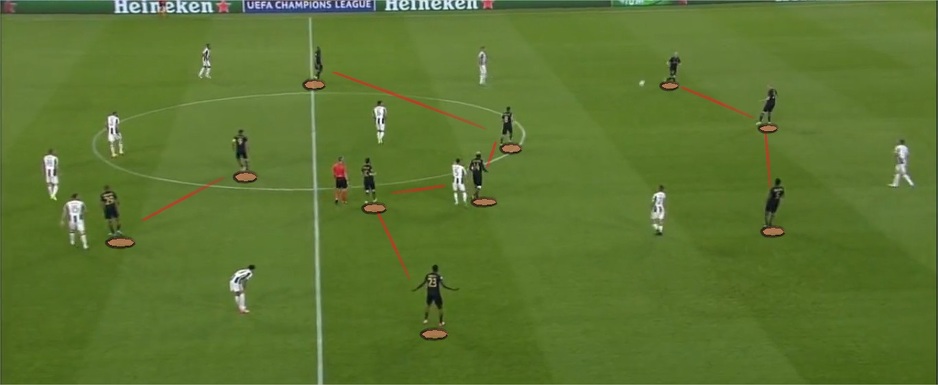 Formacija Monaca 3-5-2. (Foto: Screenshot)