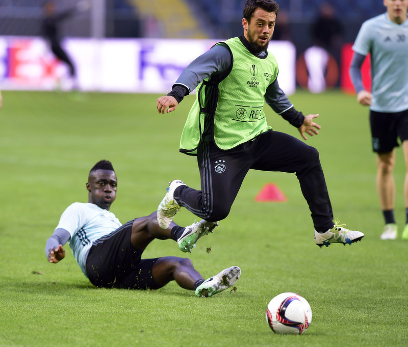 Trening igrača Ajaxa (Foto: EPA)