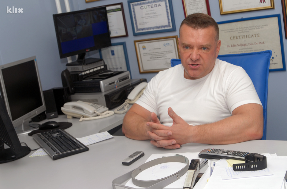 Dr. Edin Suljagić (Foto: Darko Zabuš/Klix.ba)