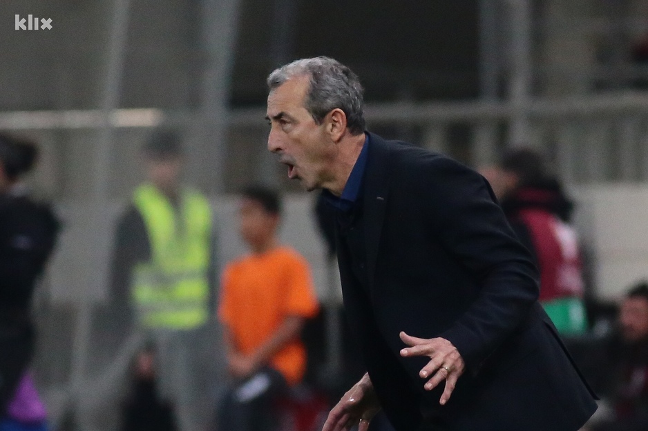 Baždarević večeras po 13. put vodi reprezentaciju BiH u kvalifikacionim susretima. (Foto: Klix.ba)