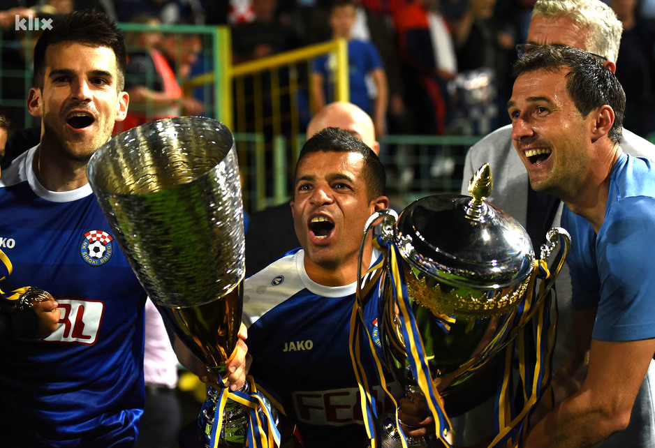 Proslava titule Kupa BiH za sezonu 2016/17. (Foto: Klix.ba)