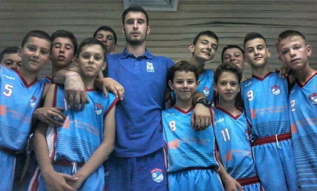 Pioniri OKK Leotar nakon pobjede u Tuzli