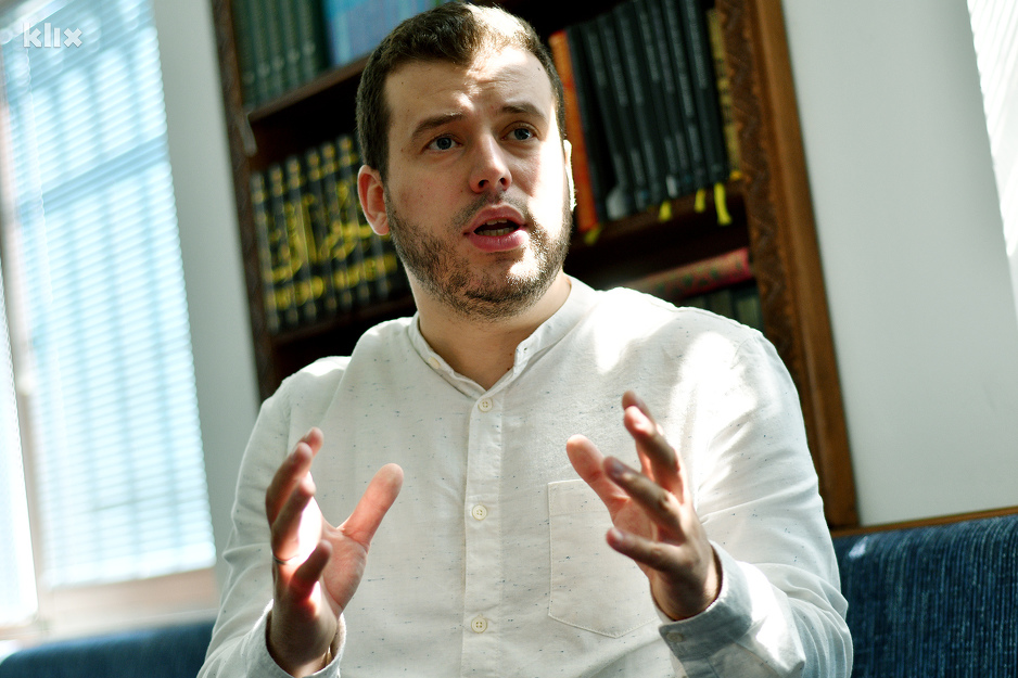 Ammar Bašić, hafiz i profesor u Gazi Husrev-begovoj medresi (Foto: Nedim Grabovica/Klix.ba)