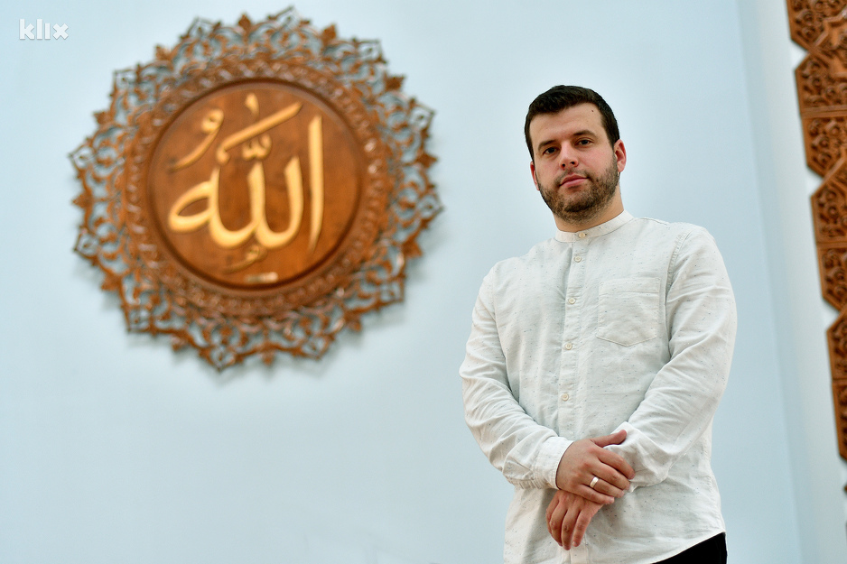 Ammar Bašić, hafiz i profesor u Gazi Husrev-begovoj medresi (Foto: Nedim Grabovica/Klix.ba)