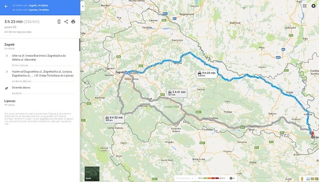 Zagreb - Lipovac
