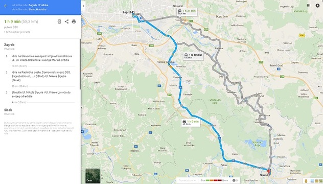 Zagreb - Sisak