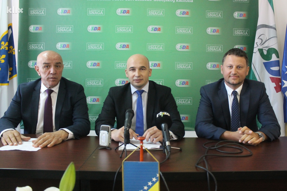 Miralem Galijašević, Nezir Pivić i Faruk Hodžić (Foto: Elmedin Mehić/Klix.ba)