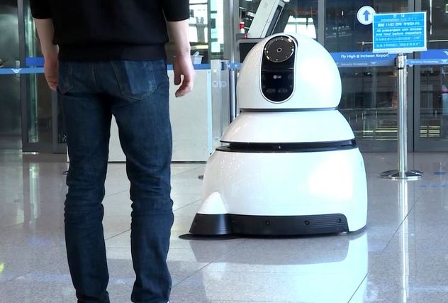 Airport Cleaning Robot (Foto: LG)
