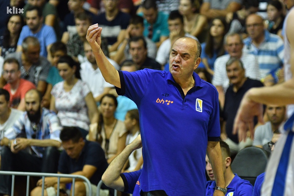 Vujošević: Rano je još za komentare ili prognoze o Eurobasketu (Foto: Nedim Grabovica/Klix.ba)