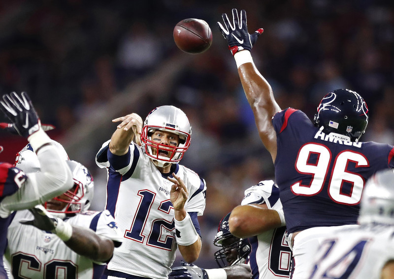 New England Patriotsi kod Houston Texansa. (Foto: EPA-EFE)