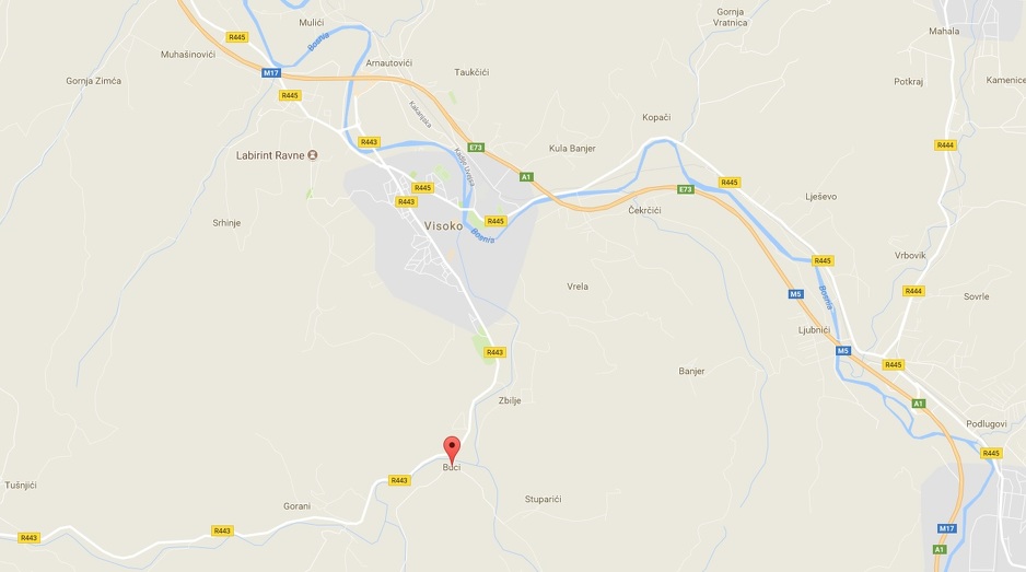 Buci, mjesto gdje je uhapšen Amel Sejfović