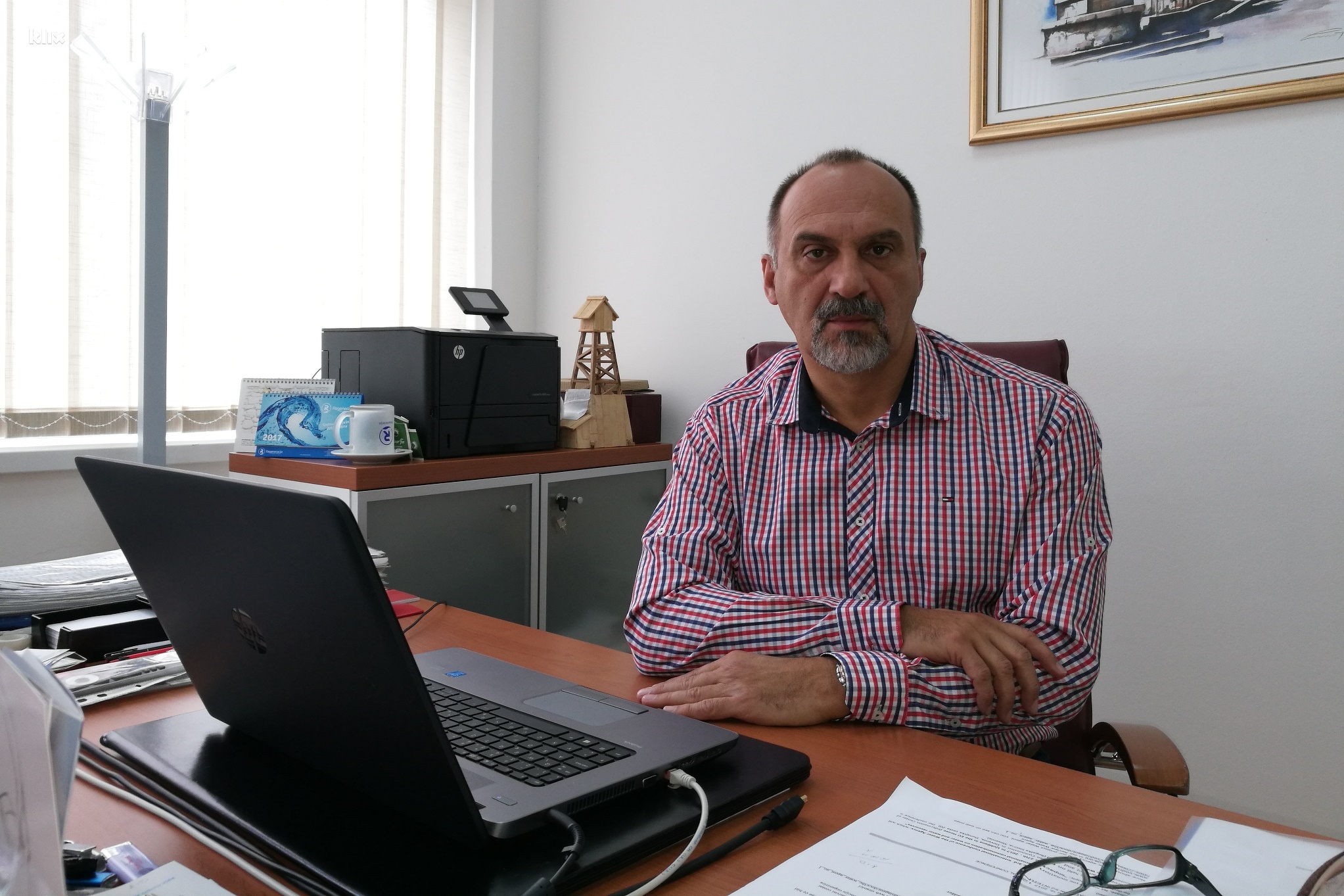 Direktor Vodovoda Tuzla Aid Berbić (Foto: Darko Zabuš/Klix.ba)