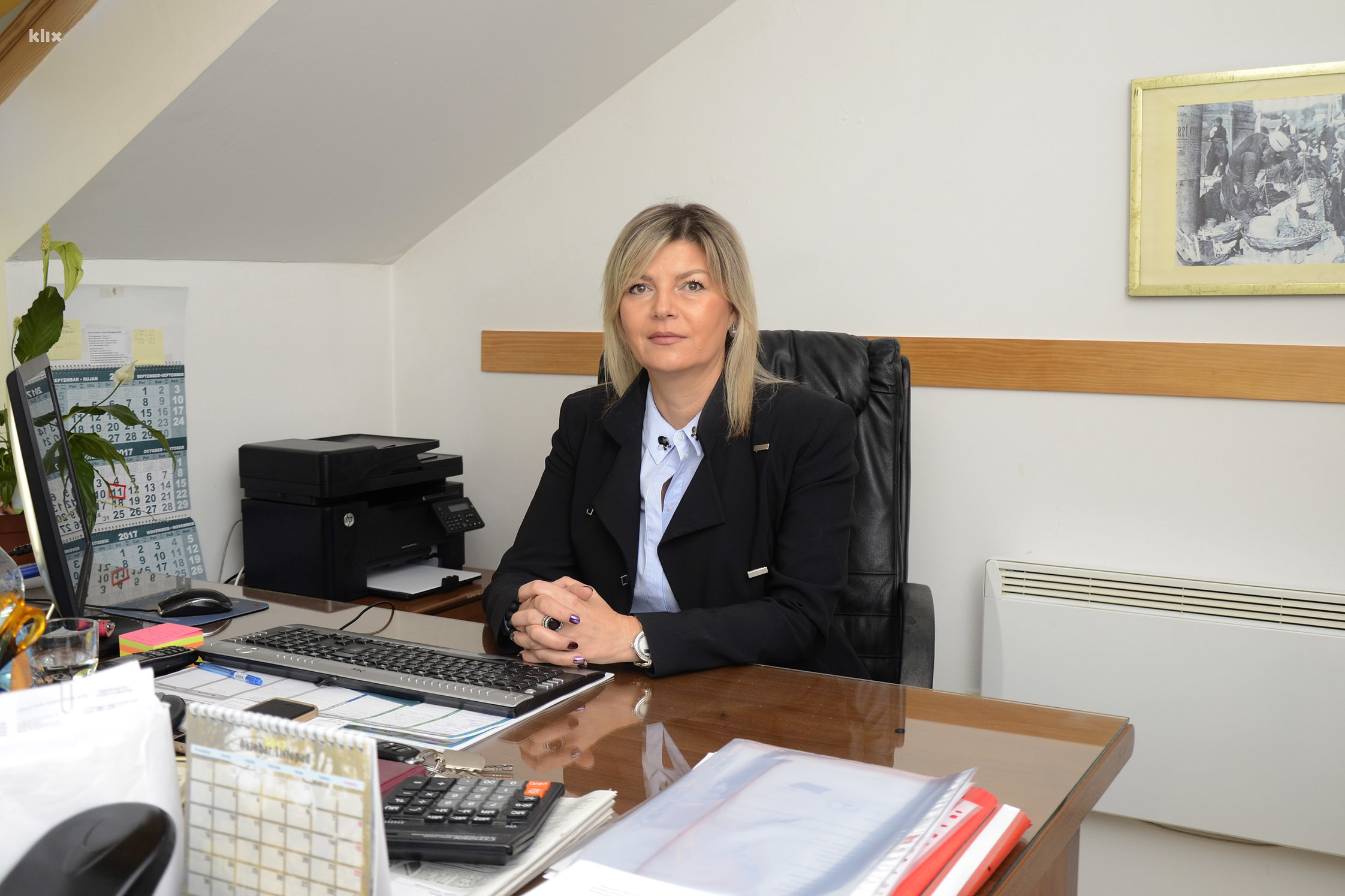 Maja Kajtaz, direktorica javnog preduzeća koje upravlja pijacom (Foto: Klix.ba)