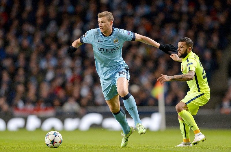 Džeko u periodu Manchester City postigao 72 golova u 189 utakmica. (Foto: EPA-EFE)