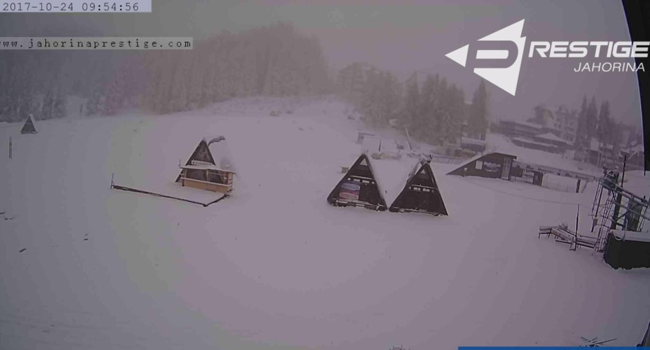 Snijeg na Jahorini (Foto: Ski.ba)