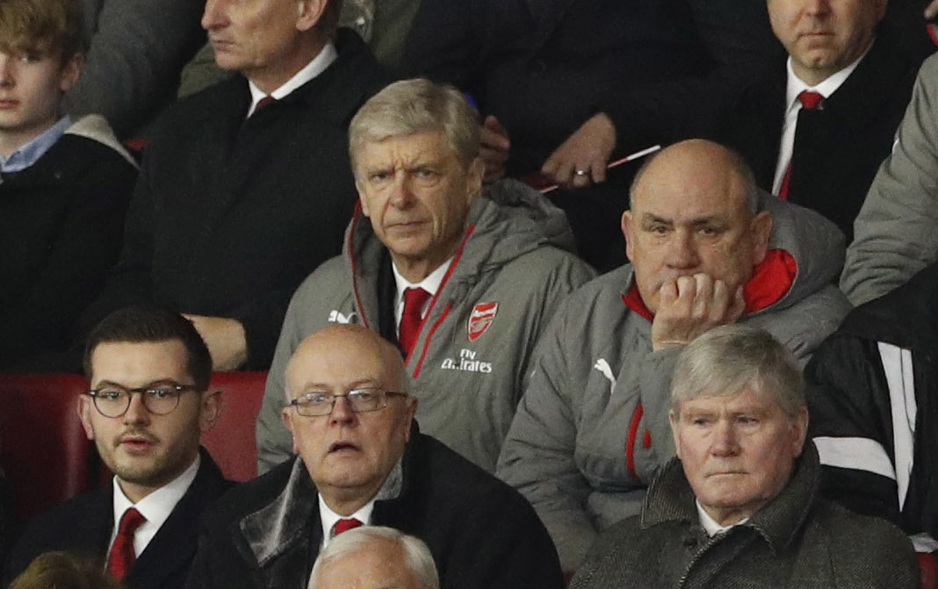 Arsene Wenger (gore lijevo) i Boro Primorac (gore desno),
