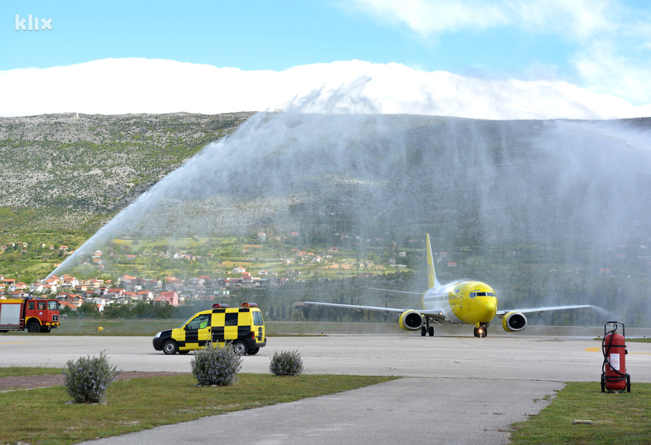 Međunarodni aerodrom Mostar (Foto: Željko Miličević/Klix.ba)