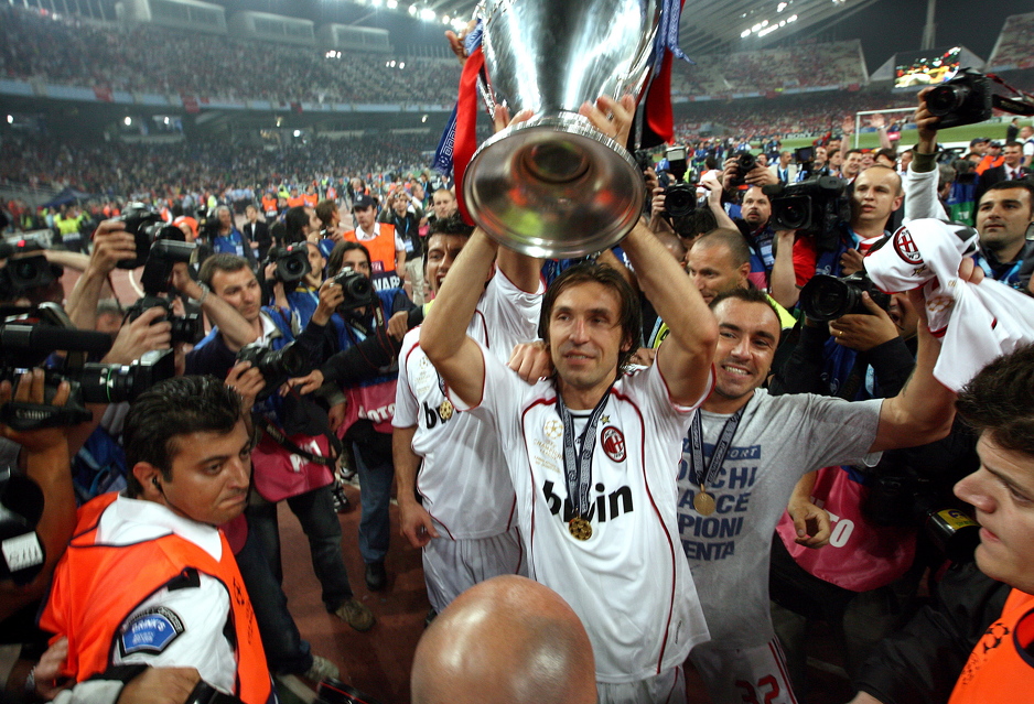 Pirlo s titulom Lige prvaka 2007. godine. (Foto: EPA-EFE)