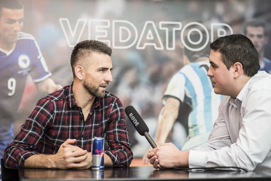 Vedad Ibišević: Želim mnogo sreće novom selektoru (Foto: Red Bull)