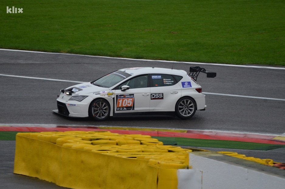 Miljević u SEAT Leonu na trci 12h Spa Francorchamps