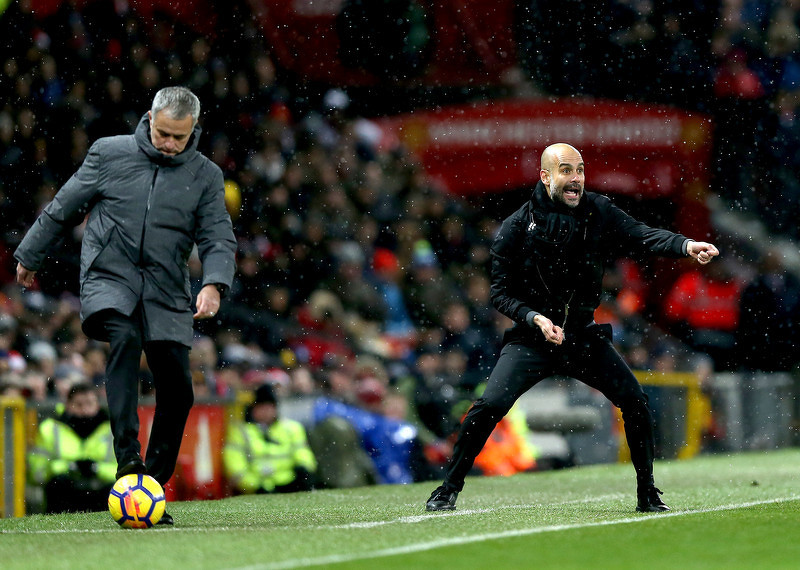 Rivalstvo Mourinha i Guardiole svoj vrhunac doživljava u Manchesteru. (Foto: EPA-EFE)