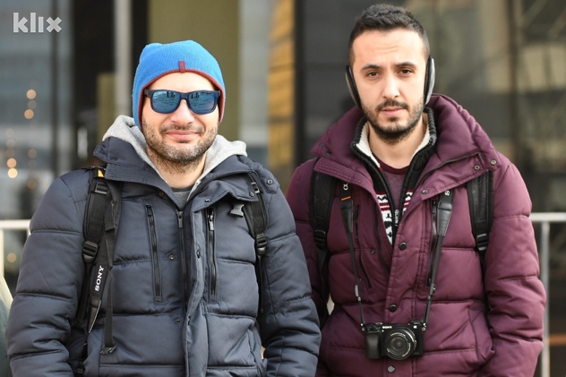 Ozcan Carga s prijateljem (Foto: Kemal Softić/Klix.ba)