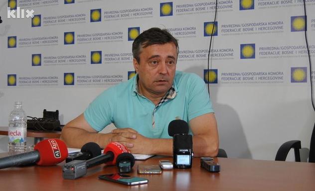 Dinko Dujmović, predsjednik Grupacije proizvođača i prerađivača. (Foto: Klix.ba)