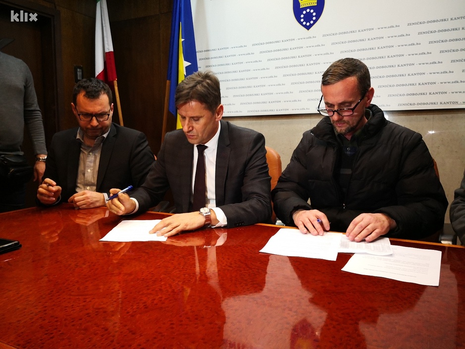Detalj s postizanja dogovora (Foto: Arhiv/Klix.ba)