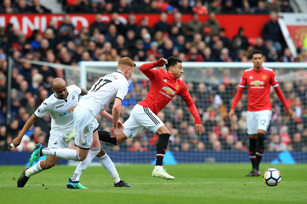 Manchester United - Swansea (Foto: AFP)