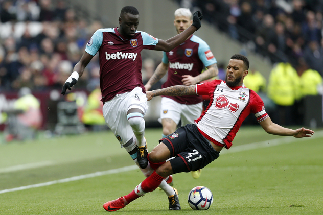 West Ham - Southampton (Foto: AFP)