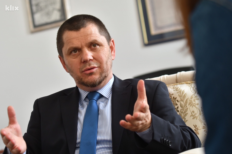 Senaid Zajimović, direktor Vakufske direkcije IZ u BiH (Foto: N. G./Klix.ba)