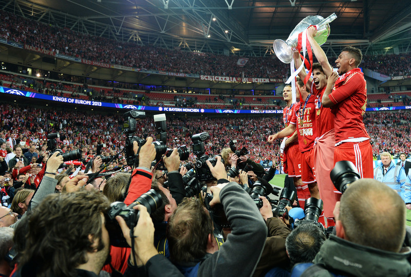 Bayern tokom proslave titule Lige prvaka 2013. godine; može li Niko Kovač donijeti novu titulu Lige prvaka? (Foto: EPA-EFE)