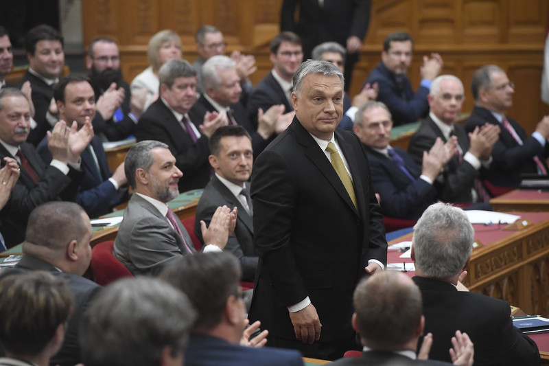 Viktor Orban u mađarskom parlamentu (Foto: EPA-EFE)