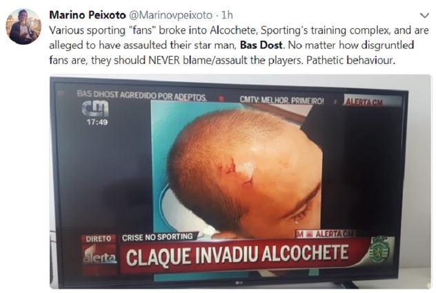 Glava nogometaša Basa Dosta