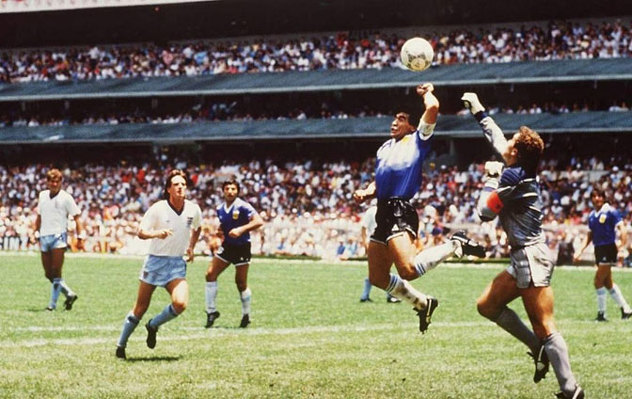 Gol koji je Maradona postigao rukom je jedan od najpoznatijih svih vremena.