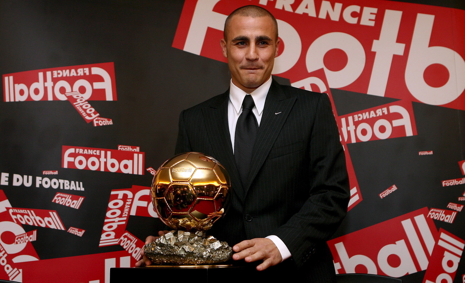Cannavaro je prvi defanzivac poslije Beckenbauera koji je dobio Zlatnu loptu