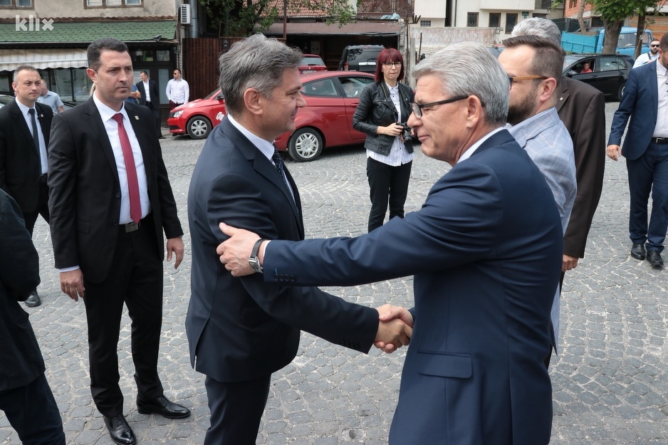 Zvizdić i Džaferović: Nužna srčana podrška (Foto: Klix.ba)